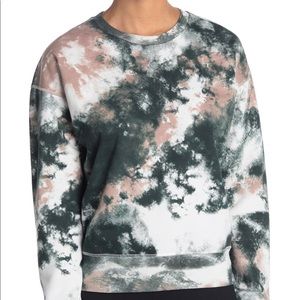 NWT Z by Zella tie dye Crewneck pull over (XL)